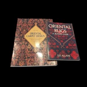 2 Oriental Carpet Design & Buying Soft Cover Books